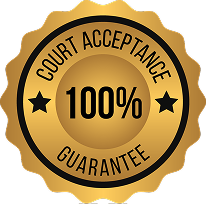 100% court acceptance guarantee